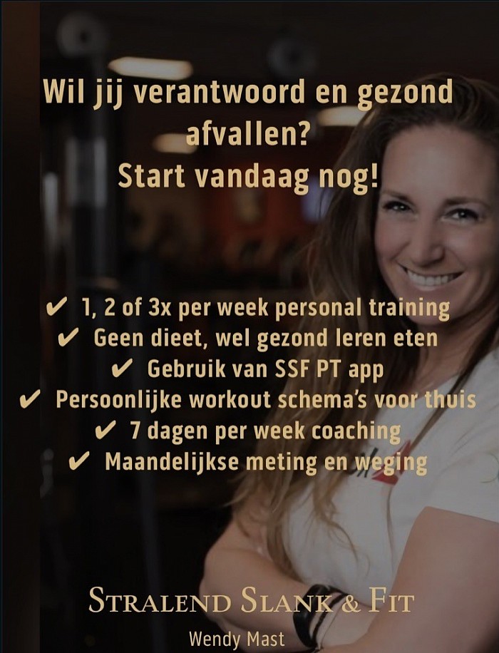 Stralend Slank & Fit. Personal Trainer. PT app