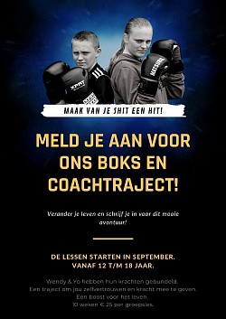 Boks en coaching voor tieners